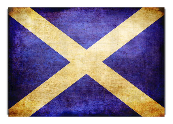 Scottish Grunge Flag