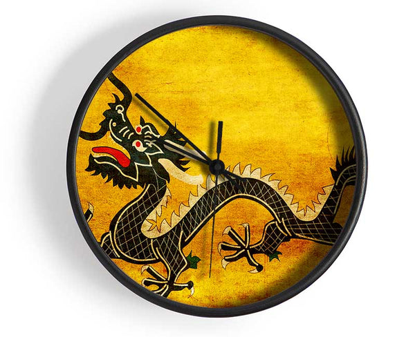 Manchu Dragon Ming Dynasty Clock - Wallart-Direct UK