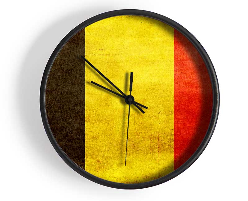 Belgium Clock - Wallart-Direct UK