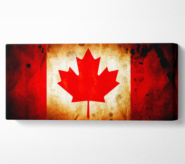 Canadian Flag Grunge