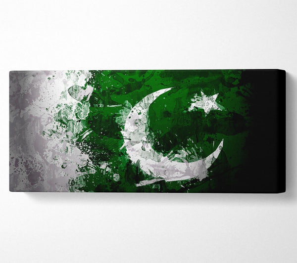 Pakistan Flag Grunge