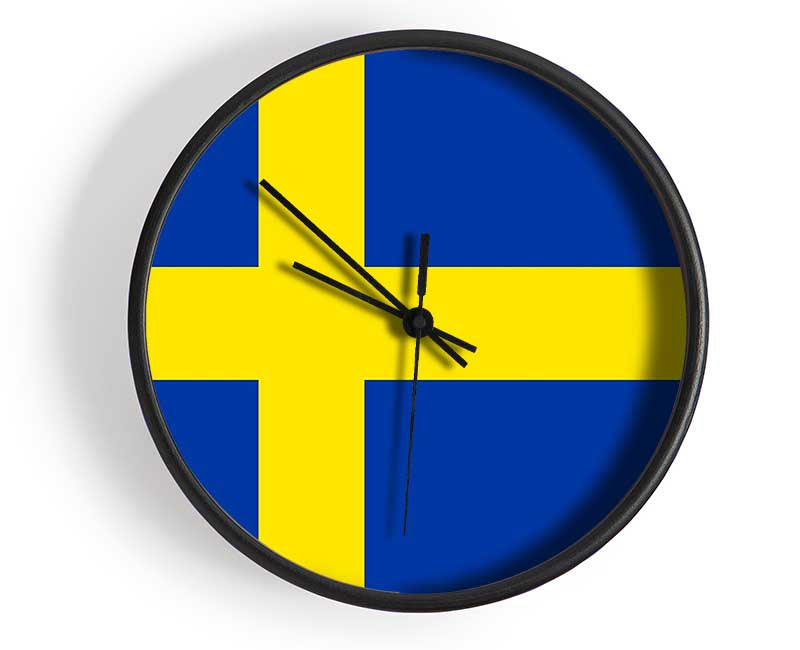 Sweden 1 Clock - Wallart-Direct UK