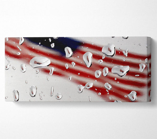 American Flag Droplet