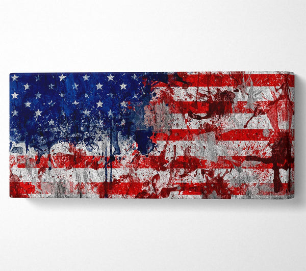 Usa American Flag Grunge