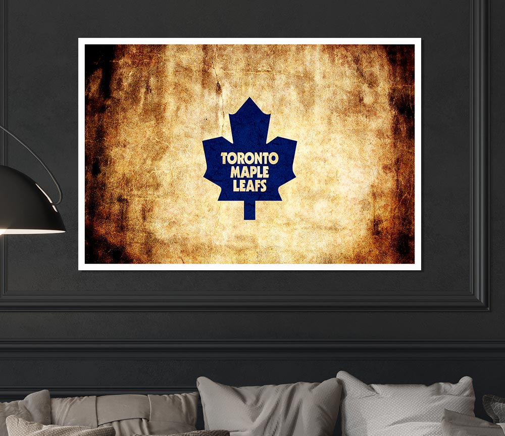 Canada Toronto Maple Leaf Print Poster Wall Art