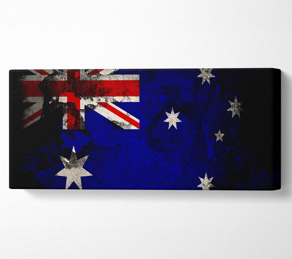 Australian Flag Grunge