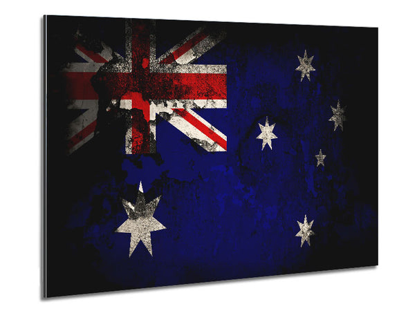 Australian Flag Grunge