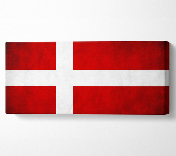 Denmark Flag Grunge