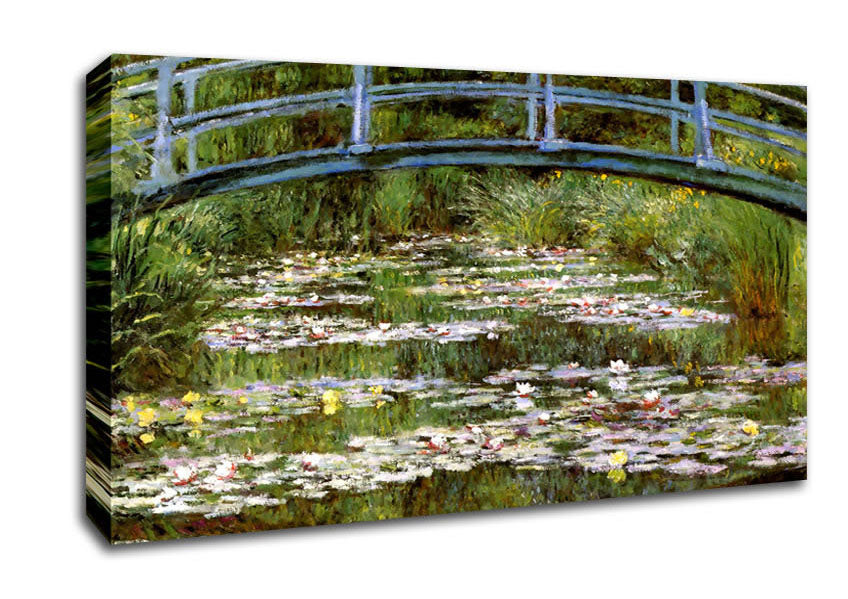 Picture of Monet Le Pont Japonais Wide Canvas Wall Art