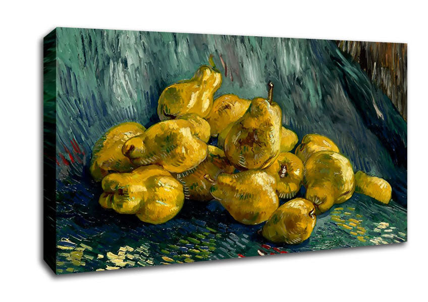 Picture of Van Gogh Still Life With Quinces Wide Canvas Wall Art