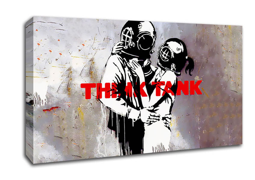 Picture of Think Tank Wide Canvas Wall Art