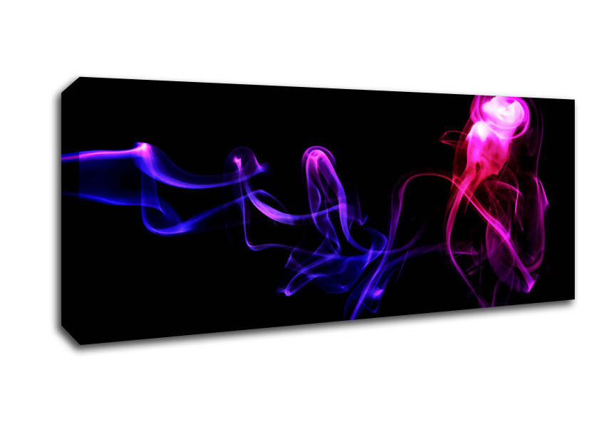 Picture of Abstract Smoke Panoramic Canvas Wall Art