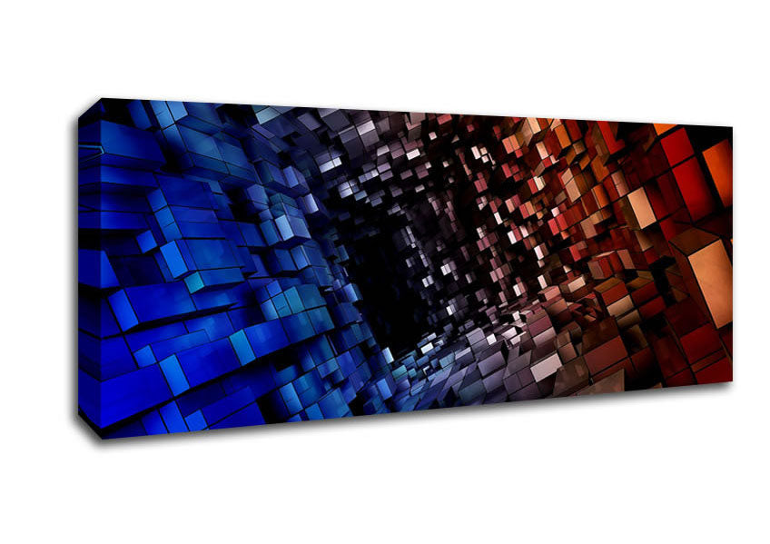 Picture of Abstract Tunnel Panoramic Canvas Wall Art