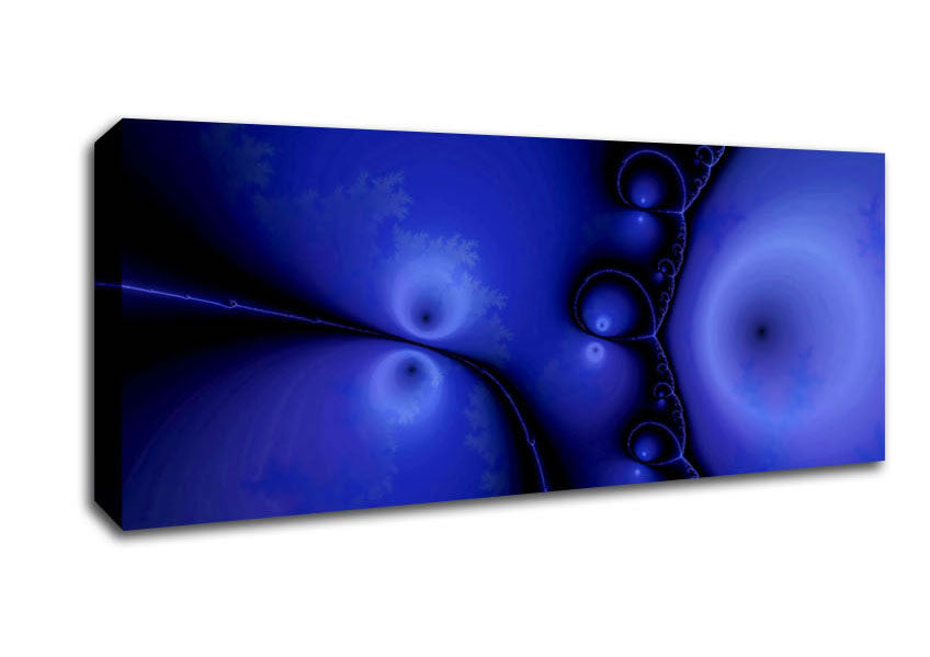 Picture of Blue Combined Panoramic Canvas Wall Art