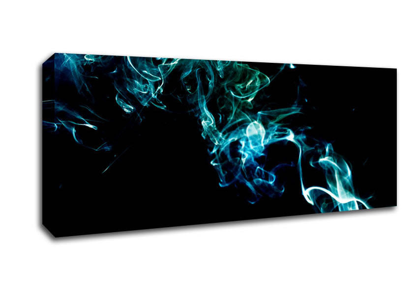 Picture of Blue Energy Panoramic Canvas Wall Art