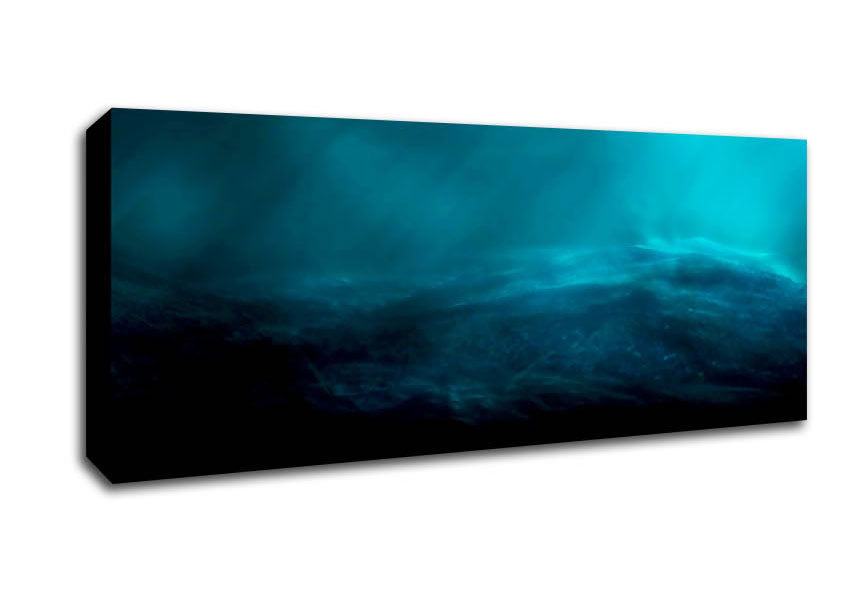 Picture of Blue Heaven Panoramic Canvas Wall Art