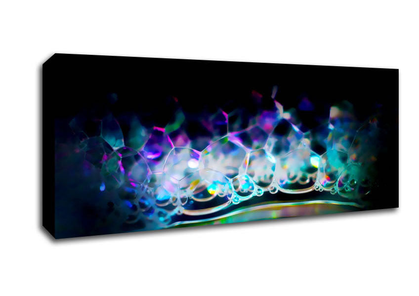 Picture of Bubble Oil Panoramic Canvas Wall Art