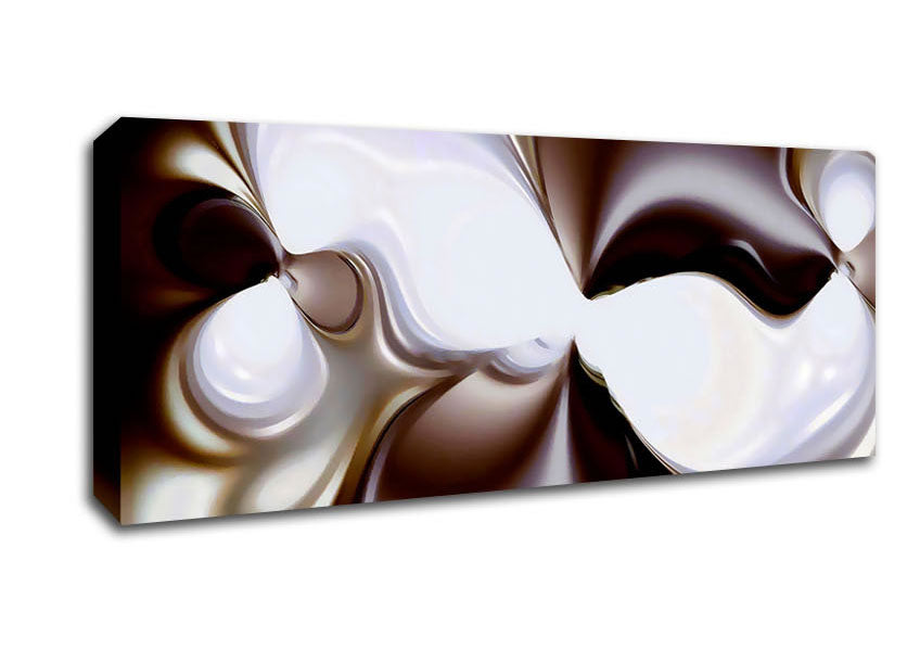 Picture of Chocolate Cream Panoramic Canvas Wall Art