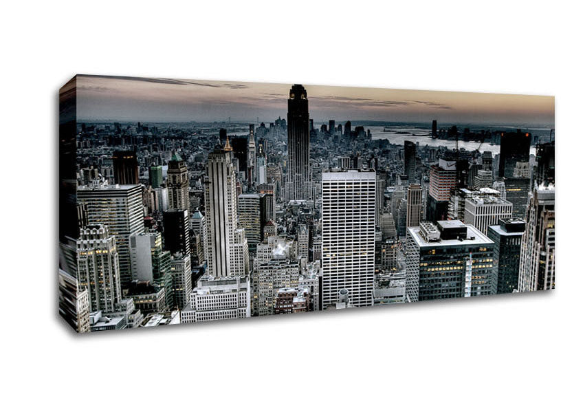 Picture of Across New York Panoramic Canvas Wall Art