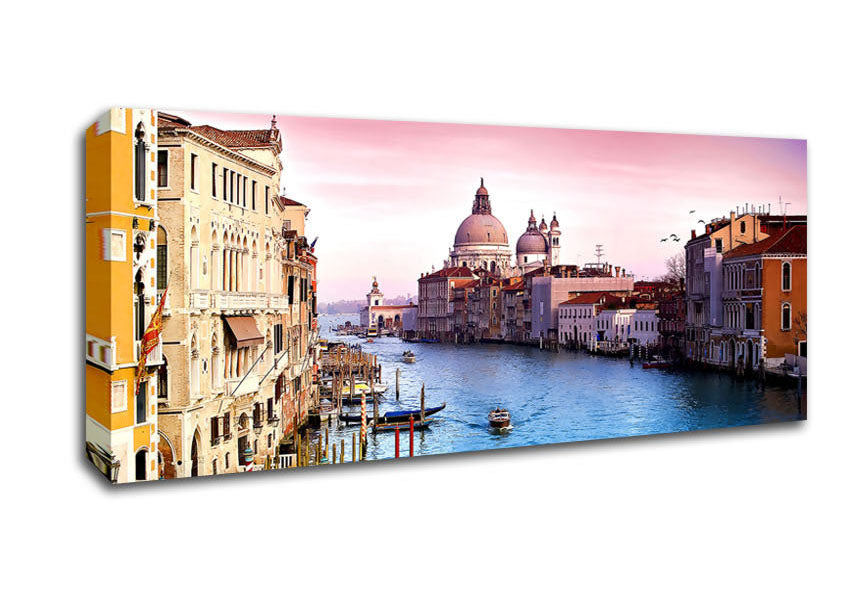 Picture of Beauty Of Venice Panoramic Canvas Wall Art