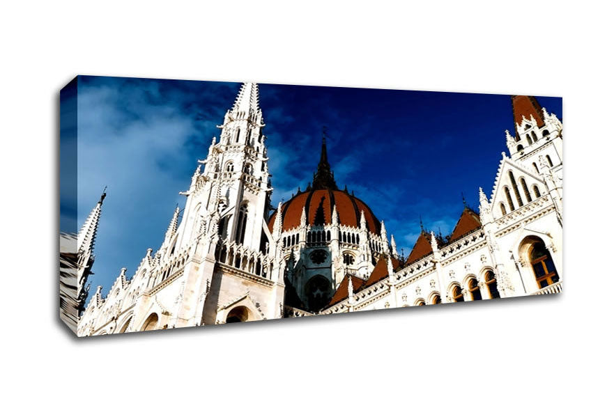 Picture of Budapest Hungary Panoramic Canvas Wall Art