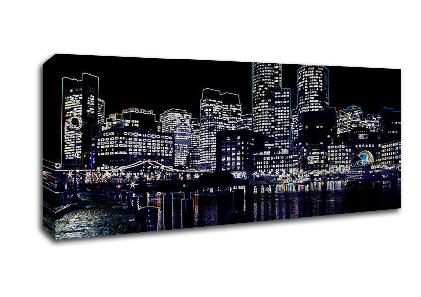 Picture of Canada Panoramic Canvas Wall Art