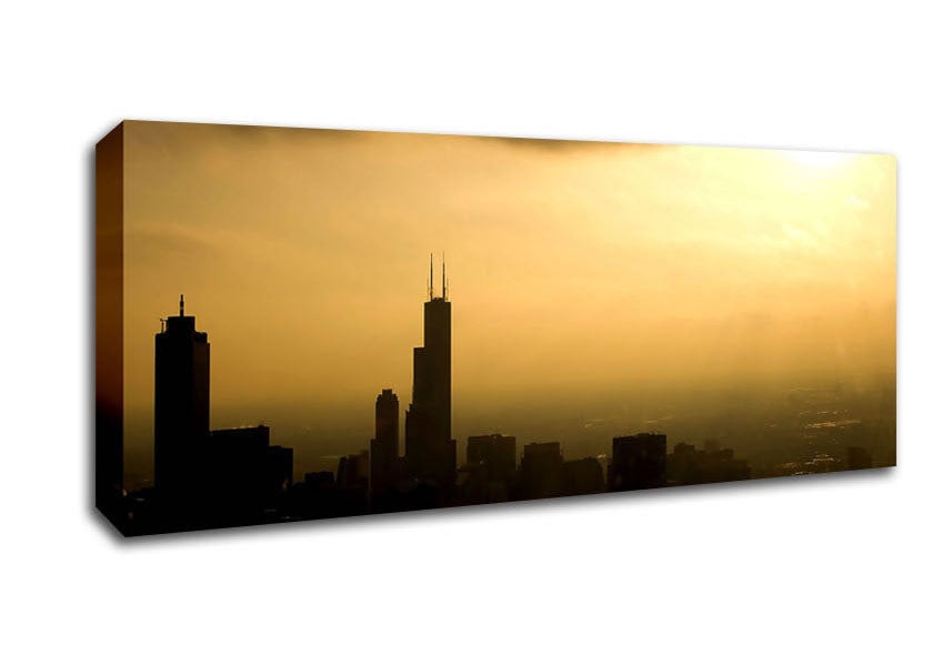 Picture of Chicago Panoramic Canvas Wall Art