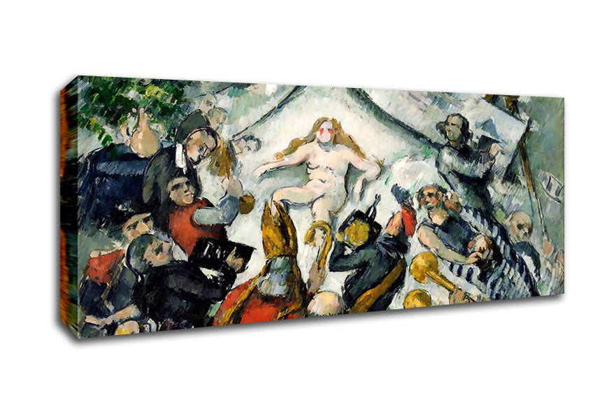 Picture of Cezanne The Eternal Female Panoramic Canvas Wall Art