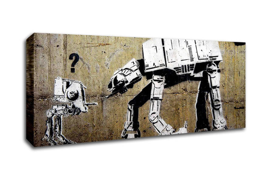 Picture of Atat I Am Your Father Panoramic Canvas Wall Art