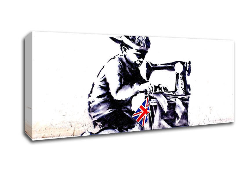 Picture of British Empire Panoramic Canvas Wall Art