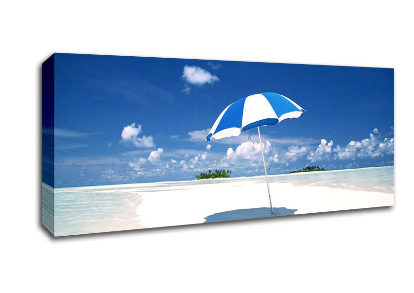 Picture of Beach And Sea Of Hawaii- Panoramic Canvas Wall Art