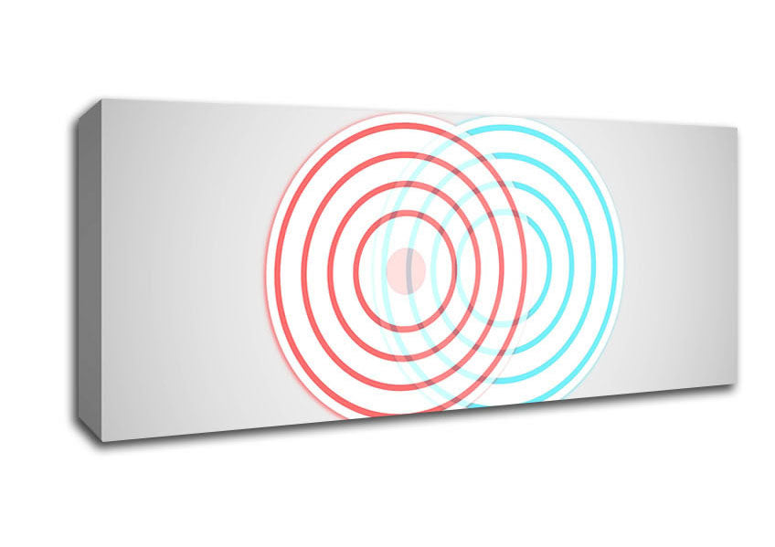 Picture of Targets Panoramic Canvas Wall Art