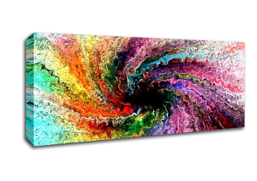 Picture of Colourful Twister Panoramic Canvas Wall Art