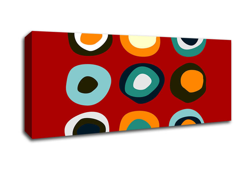 Picture of Circumference Of Colour Panoramic Canvas Wall Art