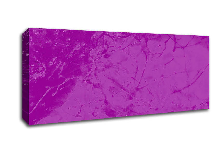 Picture of Purple On Purple Panoramic Canvas Wall Art