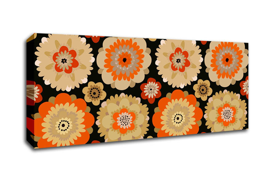 Picture of De Fleur Panoramic Canvas Wall Art