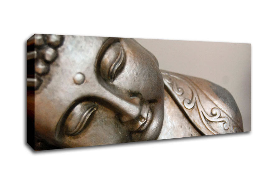 Picture of Peaceful Buddha Panoramic Canvas Wall Art