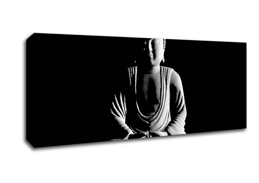 Picture of Buddha Light Panoramic Canvas Wall Art