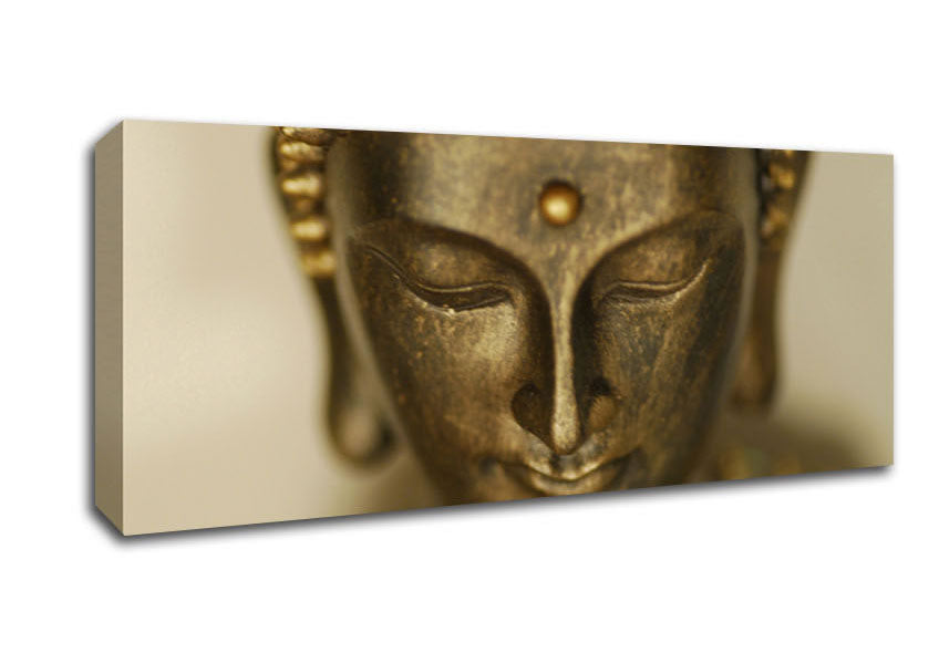 Picture of Buddha Face Temple Panoramic Canvas Wall Art