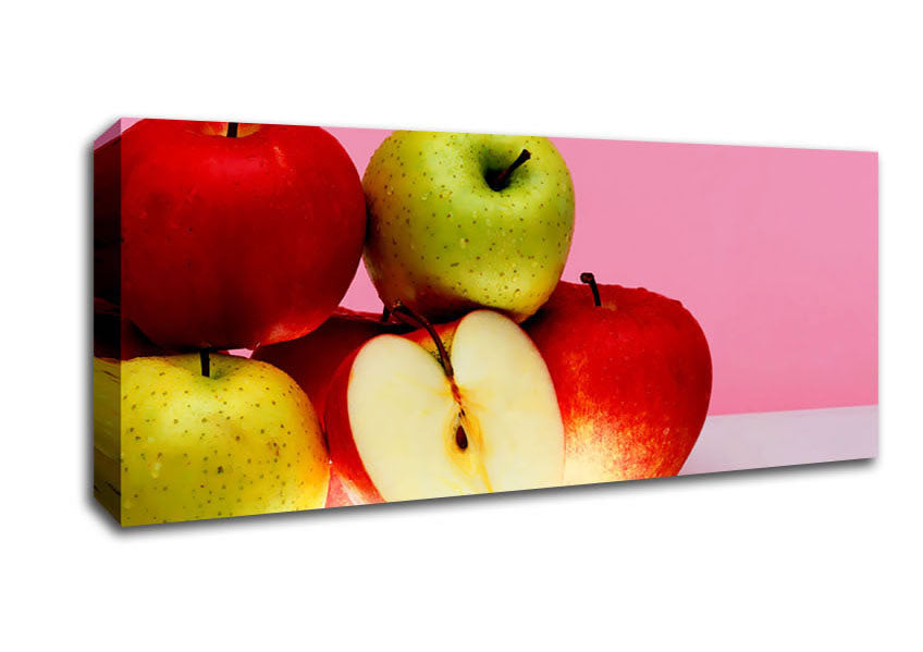 Picture of Apple Surprise Panoramic Canvas Wall Art