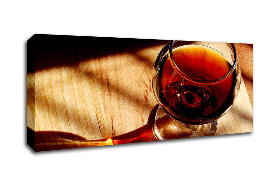 Picture of Brandy Delight Panoramic Canvas Wall Art