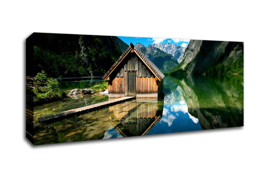 Picture of German Landscapes Panoramic Canvas Wall Art