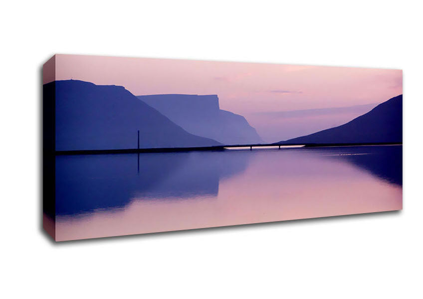 Picture of Mystical Mountain Panoramic Canvas Wall Art