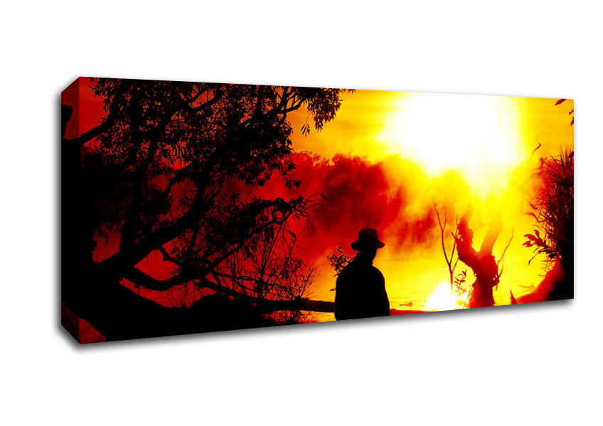 Picture of Bushmans Glory Panoramic Canvas Wall Art