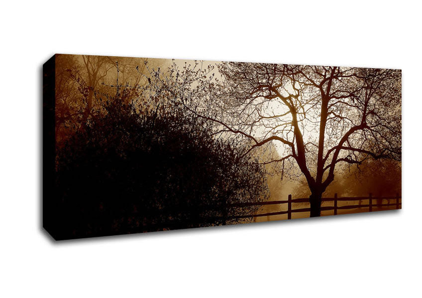 Picture of Countryside Farm Panoramic Canvas Wall Art