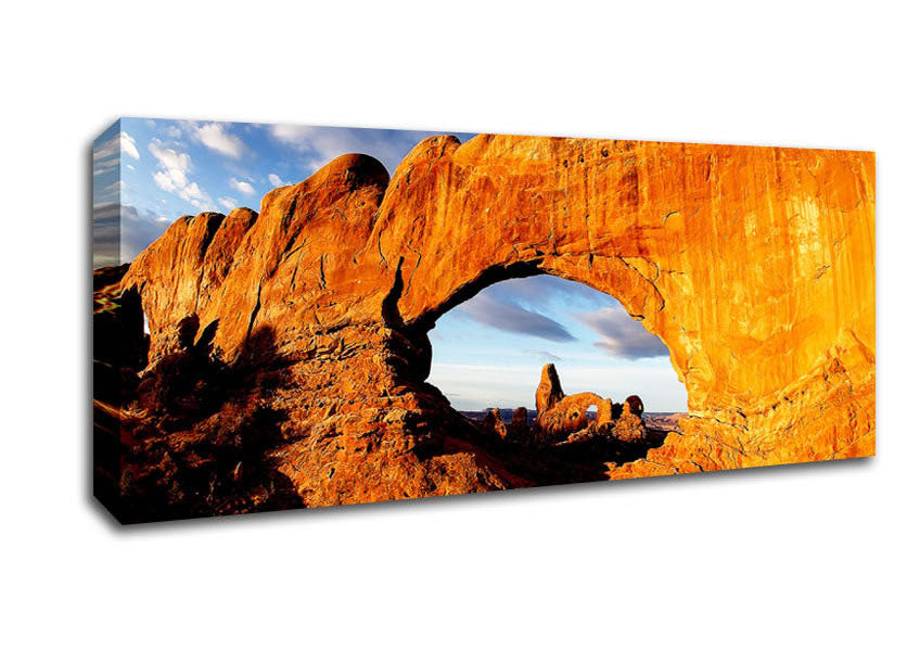 Picture of Rock Arch Panoramic Canvas Wall Art