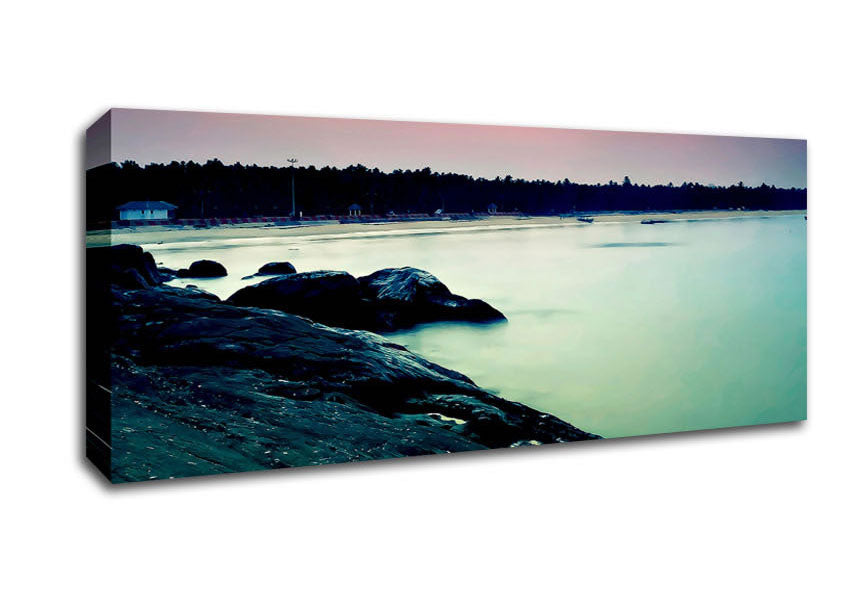 Picture of Morning Bliss Panoramic Canvas Wall Art