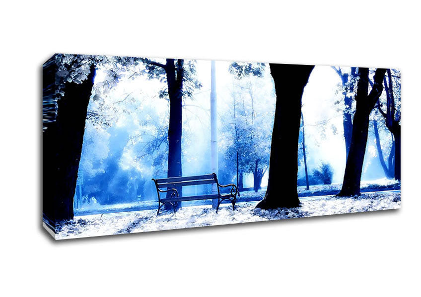 Picture of Winter Wonderland Panoramic Canvas Wall Art