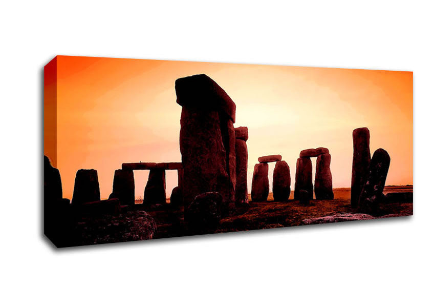 Picture of Stonehenge Miracle Panoramic Canvas Wall Art