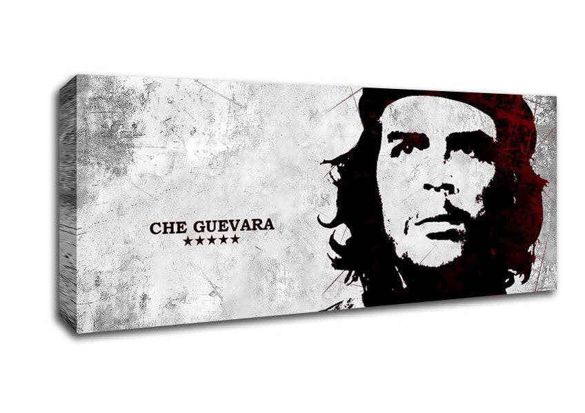 Picture of Che Guevara Red Panoramic Canvas Wall Art